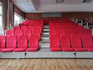 스포츠 체육관 경기장을위한 텔레스코픽 좌석 의자 그랜드 스탠드 개폐식 표백제 - Product Image 3