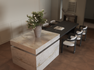 آيس كالاكاتا أونيكس لوح كبير مقاوم للماء ضمان لمدة سنة تصميم جرافيكي للفيلا الداخلية - Product Image 5