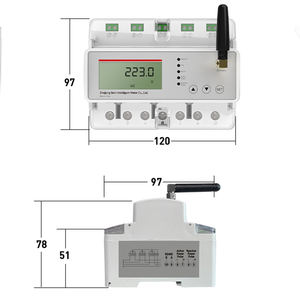 Compteur CT Triphasé Intelligent AC 4G avec Écran LCD Haute Précision, Courant Max 6A, Modèle S485H3, Sécurité 1.5A, Léger et Économe en Énergie - Product Image 6