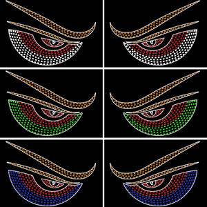 Panel LED de Matriz de Ojos de Diablo con Expresiones Divertidas, Pantalla LED Suave para Ventana, Letrero LED Digital para Camión y Coche JHS-Z-25 12V 5W, Venta al por Mayor - Product Image 5