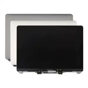 Layar LCD Trim Kaca Logo, Penutup Depan Bezel untuk MacBook Pro Air A1706 A1707 A1708 A1989 A1980 A2159 A2141 A2251 A1932