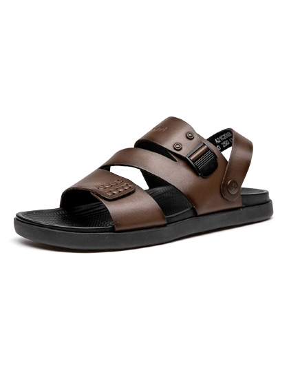 Leaveland OEM/ODM Мужская ручной работы из воловьей кожи; Кожаные летние туфли; Sandalias Masculinas; Sandalias de homme сандалии для мужчин