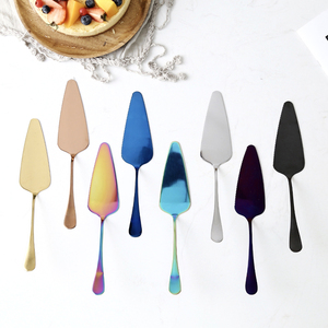 Espátula para Pastel Personalizada con Logotipo, <span class=keywords><strong>de</strong></span> Acero Inoxidable 410, en Oro Rosa, Plata, Arcoíris, Negro, con Acabado Espejo, Ecológica, Apta para Lavavajillas - Product Image 1