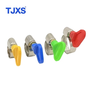 Хомут с регулируемой пластиковой/металлической рукояткой, крепление типа «бабочка», аксессуары для оборудования, садовый инструмент, фитинг для труб - Product Image 1