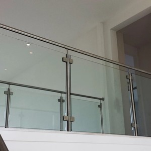 Support de fixation pour main courante en verre d'<span class=keywords><strong>escalier</strong></span>, en acier inoxydable 304, moderne, pour extérieur, villa, fixation en verre, pince araignée, <span class=keywords><strong>installation</strong></span> facile - Product Image 5