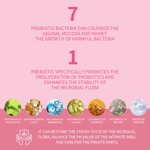 פרטי תווית yoni pops אורגני אבקת קפסולה מחזור איזון בריאות בנרתיק תוספת פרו-ביוטיקה בנרתיק עבור נשים - Product Image 6