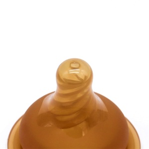 En gros <span class=keywords><strong>Caoutchouc</strong></span> De Silicone Liquide Marron Bébé Mamelon de <span class=keywords><strong>Biberon</strong></span> Pour Bébé - Product Image 4