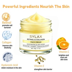 <span class=keywords><strong>Crema</strong></span> Facial Hidratante Antiarrugas <span class=keywords><strong>para</strong></span> <span class=keywords><strong>Hombres</strong></span> y Mujeres, Cuidado de la Piel Antienvejecimiento <span class=keywords><strong>para</strong></span> Uso Diurno y Nocturno - Product Image 6