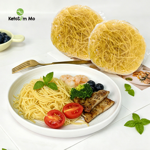 Nouilles Shirataki en Konjac sans <span class=keywords><strong>gluten</strong></span>, sans gras, sans cuisson, en vrac, OEM/ODM, en gros, emballées en sachet/gobelet/boîte - Product Image 1
