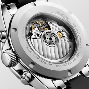 Mens <b>Automatic</b> <b>Chronograph</b> Watch Tachymeter Bezel Rubber Strap Sapphire Crystal Sport Wristwatch Longinesing - Product Image 4