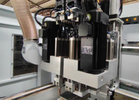 Machine de perçage automatique six faces CNC JIYU CD-612BS avec broche motorisée (3,5 kW) pour meubles de cabinet