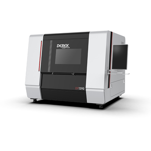 เครื่องตัดไฟเบอร์เลเซอร์ Derek Laser รุ่น Df1313 Bibo Raytools 3000w แบบตั้งโต๊ะ 1313 พร้อมโต๊ะวาดแบบสำหรับการโหลดวัสดุได้ง่าย - Product Image 1