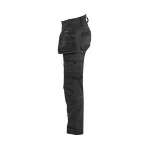 BLAKLADER - 717011499999C36 Pantalones artesanos de mujer en elástico de 2 vías Negro/Negro-PANTALÓN DE TRABAJO EAN 7330509952498 - Product Image 4