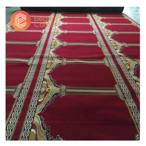 Alfombra de Oración para <span class=keywords><strong>Mezquita</strong></span> con Diseño Islámico de Diferentes Patrones, 100% Polipropileno Bcf - Product Image 5