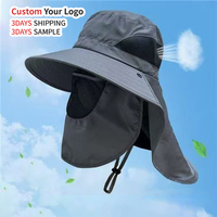 Chapeau de pêche UPF 50 + de haute qualité avec ficelle brodé sur mesure en plein air randonnée Sport tricot seau casquette conception OEM pour seau chapeau