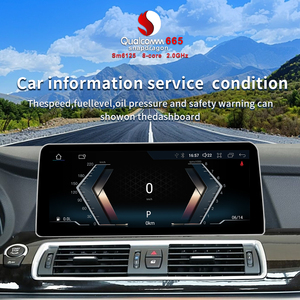 วิทยุติดรถยนต์ Qualcomm 665 8GB+128GB หน้าจอ 10.25 นิ้ว/12.3 นิ้ว สำหรับ BMW ซีรีส์ 5 GT F07 (13-17) รองรับ Wireless CarPlay และ <span class=keywords><strong>Android</strong></span> <span class=keywords><strong>Auto</strong></span> เครื่องเล่นมัลติมีเดีย - Product Image 3