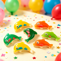 Bonbons gélifiés en forme d'animaux, bonbons gélifiés en forme de dauphin, saveur fruitée, fabrication sur mesure, étiquette privée, vente en gros de bonbons gélifiés