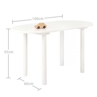 Chaise de Camping pliante de haute qualité pour enfants canapé en bois européen pour les repas scolaires en plein air pour bébés tout-petits avec des animaux