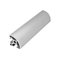3030 perfiles de aluminio industriales/perfiles de aluminio de esquina 30 tubos de aluminio de marco de equipo de automatización semicircular
