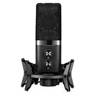 Kit de microphone à condensateur USB professionnel pour studio avec bras articulé, suspension antichoc, réduction du bruit, éclairage RGB, cardioïde, pour le gaming