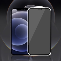 Protection d'écran de confidentialité pour iPhone 17, film de protection d'écran en verre trempé anti-espion et anti-rayures 9H pour iPhone 12 13 14 15 16 17 Pro Max