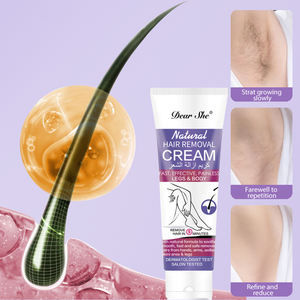 Dear She Crema <span class=keywords><strong>Depilatoria</strong></span> Istantanea per Gambe e Corpo alla Lavanda, 5 Minuti, OEM ODM, per Uomini e Donne - Product Image 5