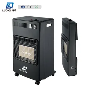 Low Price Living Room Black Gas Heater 1.3-4.2kw Ods Safety Devices Floor Standing Gas Room Heater For Home