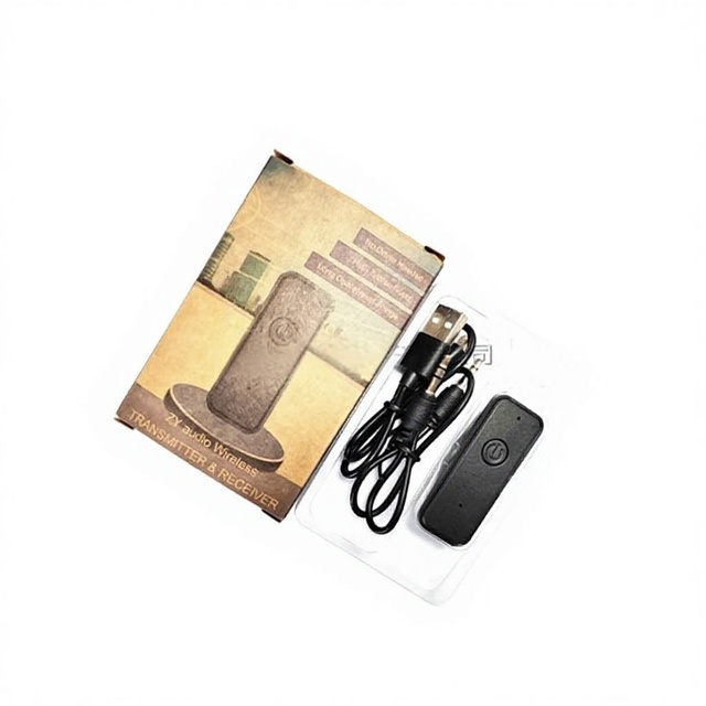 LXD Wireless for 5.0 Receiver Transmitter Module Two-in-One AUX Car Audio Cable Adapter Hands-Free Calling