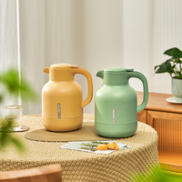 Color personalizado 2L gran capacidad inteligente Drinkware vacío vidrio interior plástico hervidor de agua termo al aire libre hogar cafetera