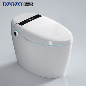 Inodoro Inteligente de Cerámica Europeo de Lujo, Todo en Uno, con Ajuste de Temperatura, WC Sanitario, Control Remoto, Autolimpieza Automática, Alargado X39 - Product Image 5