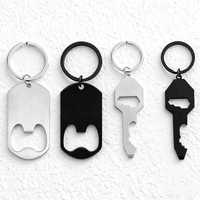 Porte-clés en acier inoxydable Ywyougang, ouvre-bouteille portable multifonctionnel, ouvre-bouteille de bière personnalisé pour un usage quotidien et un cadeau