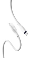 Câble de données USB Type-C en silicone de 1 m avec conducteur en cuivre pur pour téléphone portable (Android/iOS) - Transfert de données