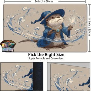 Souris mignonne <span class=keywords><strong>jeu</strong></span> de cartes élégant MTG <span class=keywords><strong>tapis</strong></span> de <span class=keywords><strong>jeu</strong></span> le rassemblement <span class=keywords><strong>tapis</strong></span> de souris magique ordinateur bureau <span class=keywords><strong>tapis</strong></span> de souris antidérapant <span class=keywords><strong>carte</strong></span> à collectionner <span class=keywords><strong>tapis</strong></span> de bureau - Product Image 2