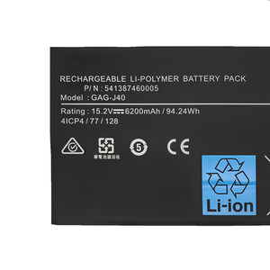 GAG-J40 94.24Wh Laptop Battery Replacement for Gigabyte Aero 14/5/17 14-K7/Y9/X9 X7 DT V6/V7/V8 Notebook Battery - Product Image 2