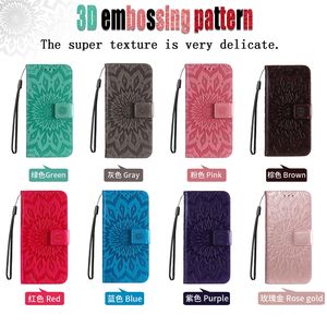 Portefeuille tournesol étui en cuir pour Redmi NOTE 14 Pro 5G 14S 4G A5 K80 5G 14C A4 K70 Ultra <span class=keywords><strong>Xiaomi</strong></span> 14T 14 Mandala Flip Cover - Product Image 2