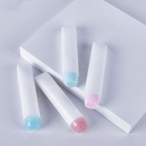 Eco Friendly PE <b>Plastic</b> <b>Tubes</b> Transparent Matte Cream Skin Care Container Cosmetic Soft Lotion Packaging - Product Image 5