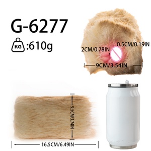 Masturbador Masculino GEEBA de Bolsillo con Vagina de Silicona Suave y Peluche, Vagina de Fantasía para Hombres - Product Image 3