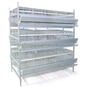 Tayland tavuk kümesi için <span class=keywords><strong>h</strong></span>-tipi tam otomatik Broiler et tavuk yetiştirme pil damızlık kafes - Product Image 1