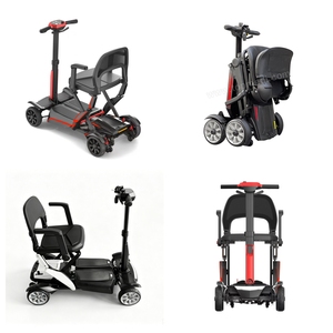 Trottinette Électrique Pliante Tout-Terrain pour Personnes Âgées, Modèle Valise, Quatre Roues, Télécommandée, Vente Chaude, Fabrication OEM - Product Image 4