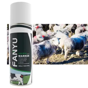 Cores Brilhantes Marcação Animal Tinta Spray Marcação Pecuária Para Ovelha Porco E Vaca Aerossol Pintura Corporal Animal