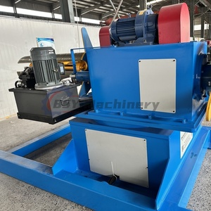 Boshiyi tự động mái máy hai đầu thủy lực <span class=keywords><strong>decoiler</strong></span> uncoiler cho tấm kim loại trong cuộn dây với thành phần bơm lõi - Product Image 5