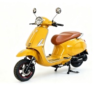 Moto électrique rétro YT pour adultes 1000-2000W 60V/72V avec moteur de moyeu arrière, batterie au lithium et cadre en acier à haute teneur en carbone pour télécommande