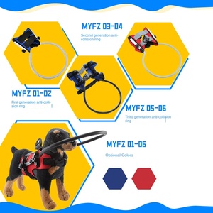 Productos para el cuidado de mascotas-Anillo de prevención de colisiones para perros ciegos para perros mayores-Protección de bloqueo de obstáculos para perros - Product Image 4