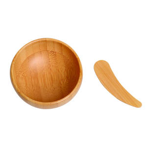 ไม้พายครีมบำรุงผิวหน้าขนาดเล็ก พิมพ์โลโก้ได้ ไม้ไผ่แบบใช้แล้วทิ้ง เป็นมิตรกับสิ่งแวดล้อม ใช้ตักไอศกรีมได้ 5 ชิ้น/ชุด - Product Image 2