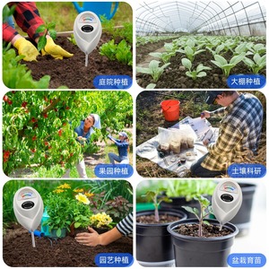 Soil Moisture Meter 0-100% Rh Analog Gauge For Horticulture And Garden Use - Product Image 3