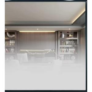 Film de verre dégradé avec points blancs, design moderne, auto-adhésif, en PET, pour la décoration de la maison et du bureau, protection semi-privée - Product Image 3