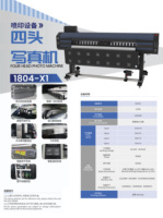 I3200 Eco-Solvent-Drucker Hochwertige Druckmaschine 1/2/4 Köpfe Anpassbare Zahlungssysteme Sublimationsdrucker