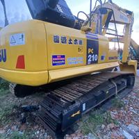 Excavatrice d'occasion en bon état, belle apparence, 21 tonnes, excellentes performances, prix bas, Komatsu PC210lc