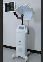 Appareil professionnel 7 en 1 pour le soin du cuir chevelu avec caméra, analyseur de cuir chevelu, machine à oxygène pour la croissance des cheveux, machine à jet peel pour salon de beauté