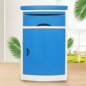 Hospital Cabinet Plastic <b>Bedside</b> <b>Table</b> B04 Easy Cleaning For Elder Care Ward Use - Product Image 1